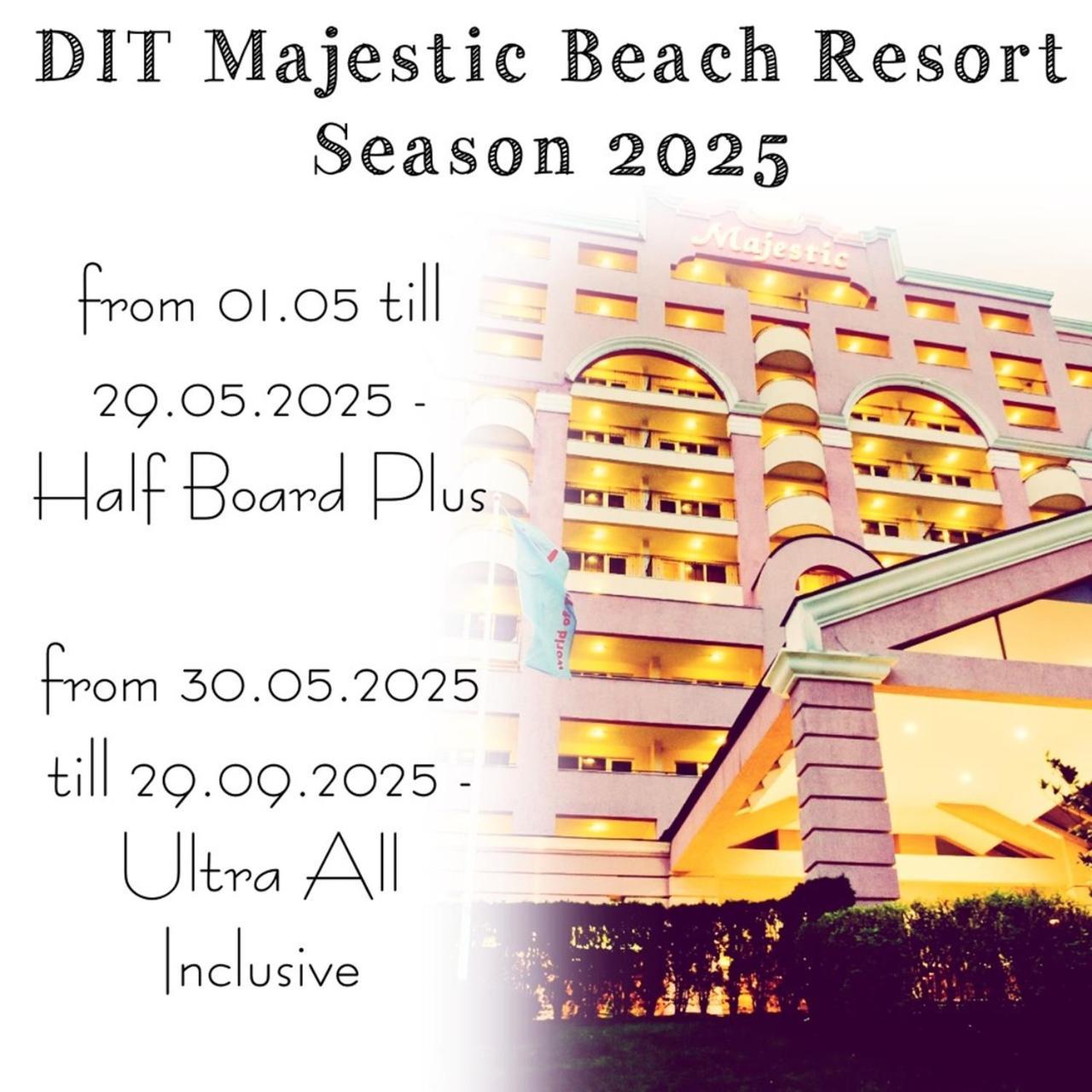 Dit Majestic Beach Resort Pantai Sunny Bagian luar foto